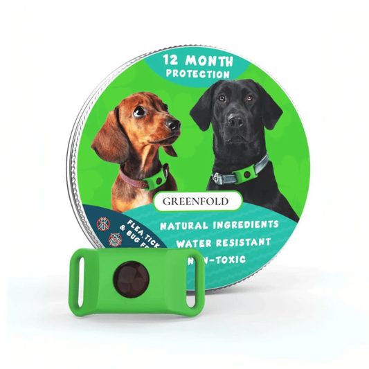 GreenFold™ All Natural Flea and Tick Tags for Dogs