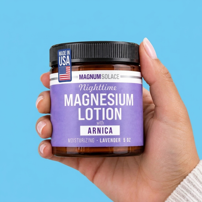 Nighttime Magnesium Body Care Moisturizer Cream with Arnica